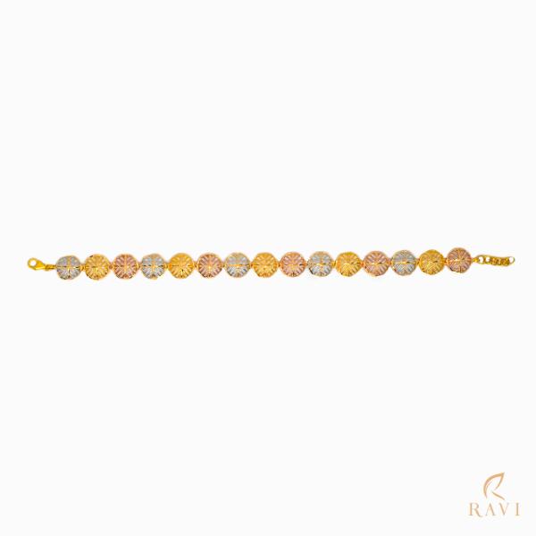 22KT YELLOW GOLD BRACELET (BR0000032) – Swarnamahal Jewellers Ltd