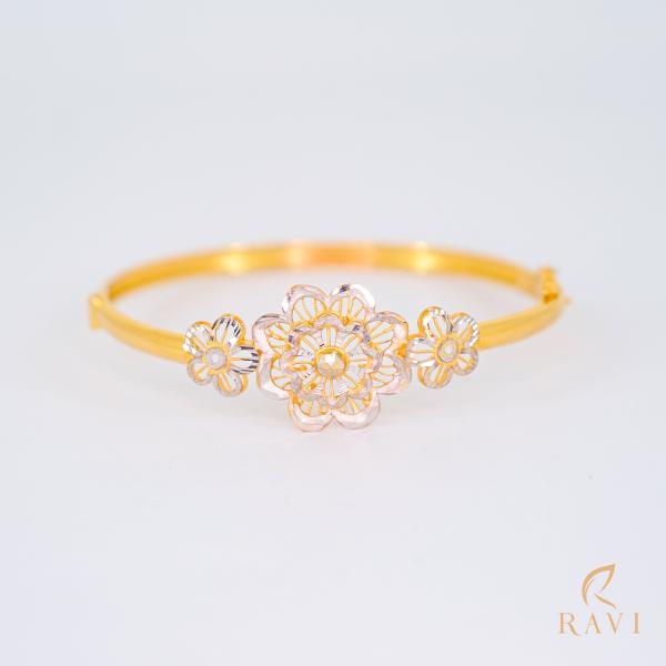 Gold Bangle Design for Daily Use - South India Jewels | Gold bangles  design, Bangles jewelry designs, Gold bangles for women